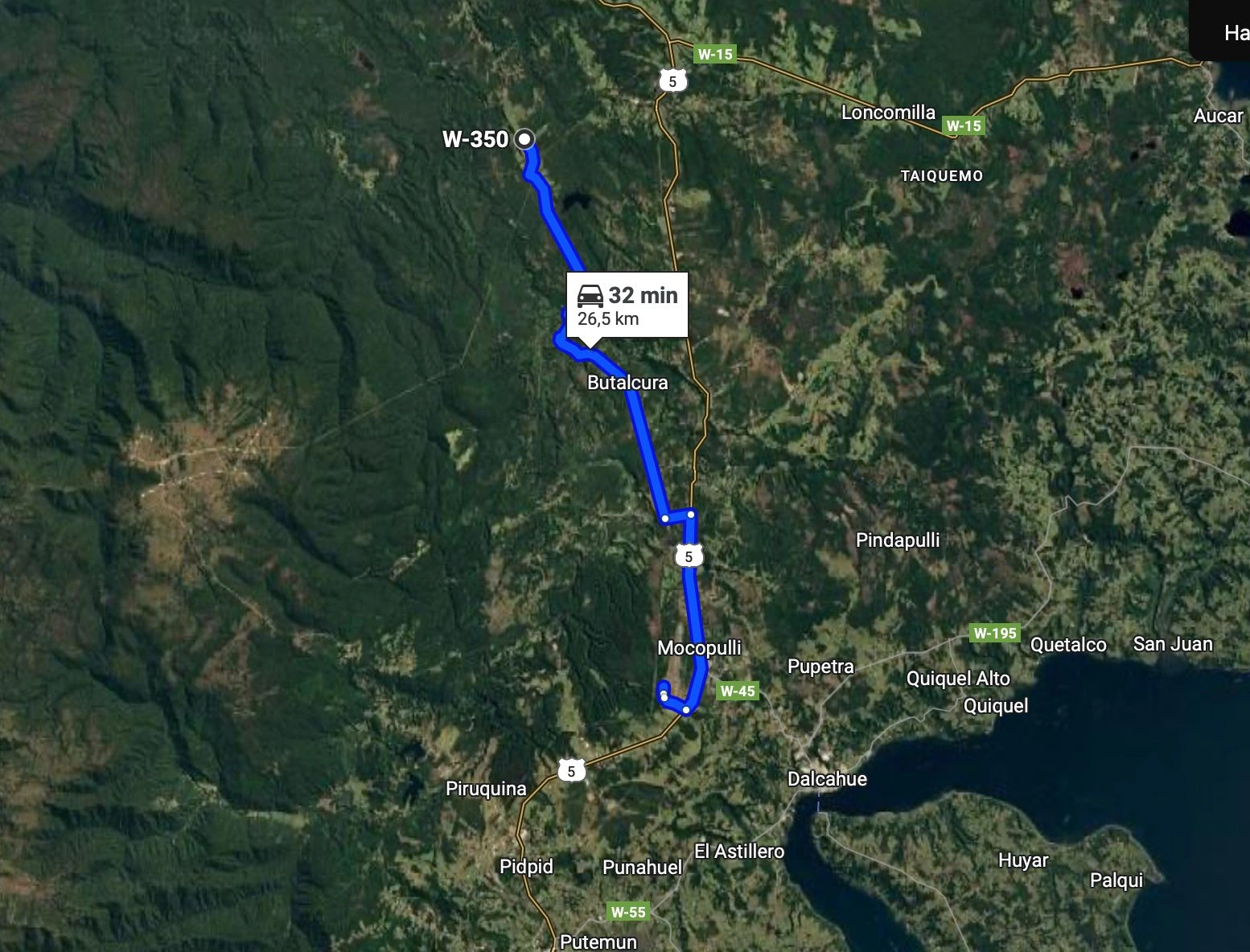 Cómo llegar a Refugio Puntra desde Santiago